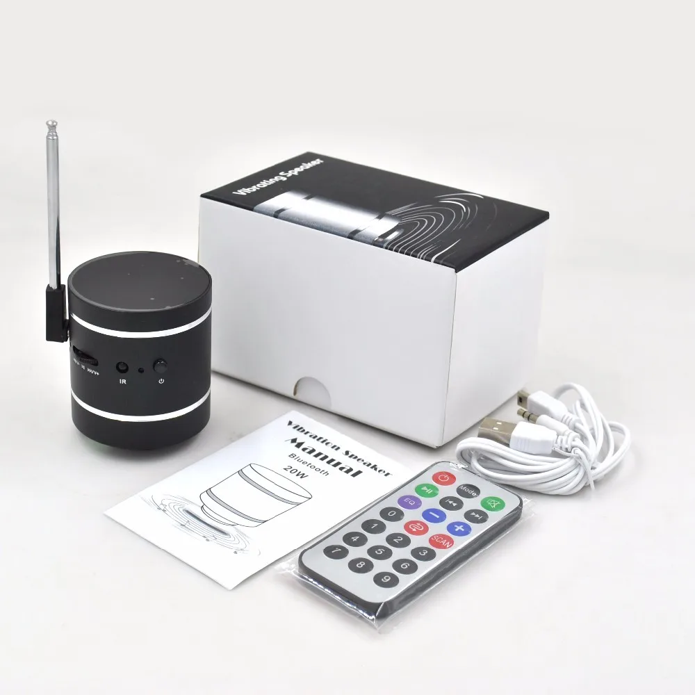 Creative Singing Music Mini Table Vibrating Speaker