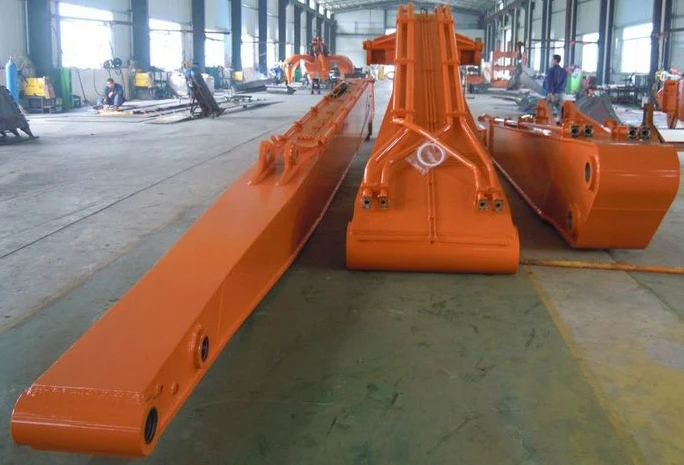 10-40 Ton Excavator Attachments Long Reach Boom And Arm