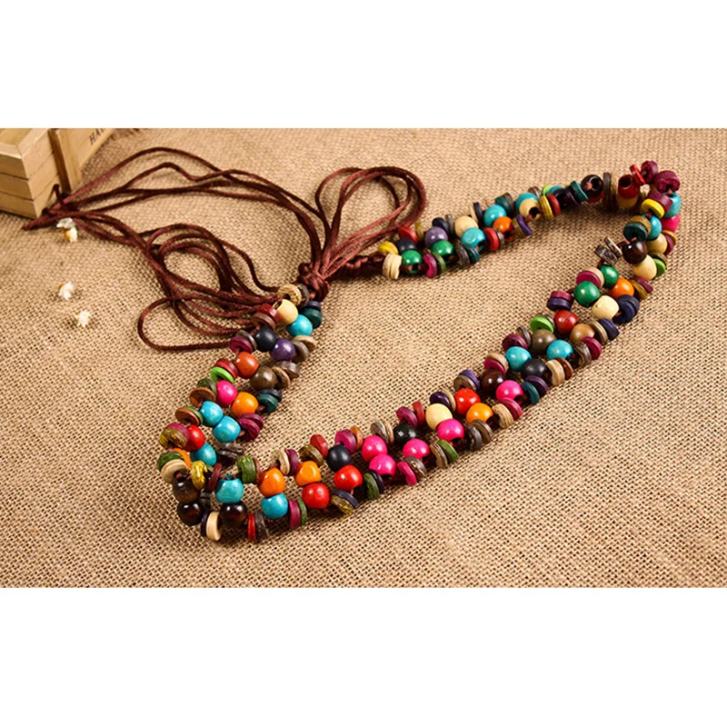 wooden waist beads