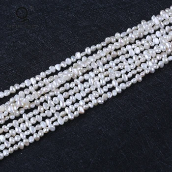 Perle Barocche Irregolari 10 Mm Imitazione Perla D'acqua Dolce - Bianco - Foto 9