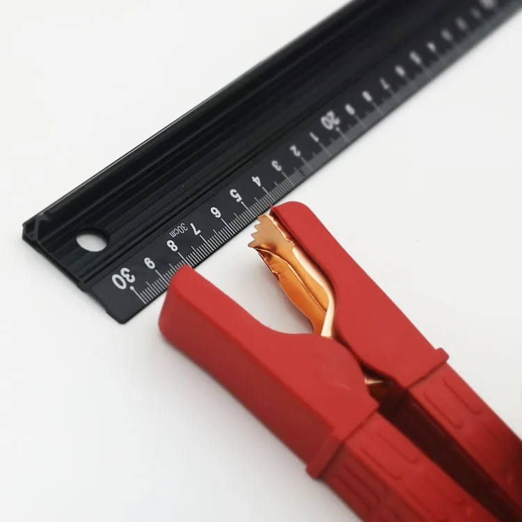 
Резиновый зажим типа крокодил красного и черного цвета ROHS/CE/FCC 100A, зажим для батареи 