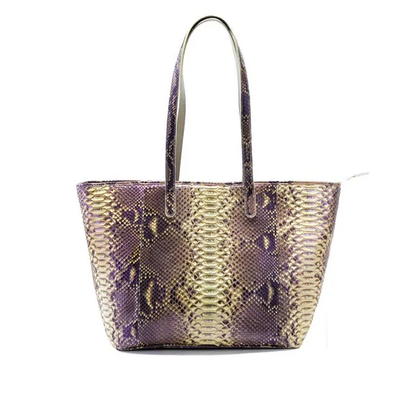brahmin bolsas real crocodile