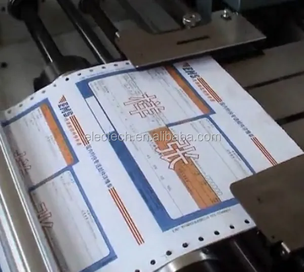 Automatic High Speed Paper Burster Continous Business Forms Cutting Machine Marking Form Burster Machine