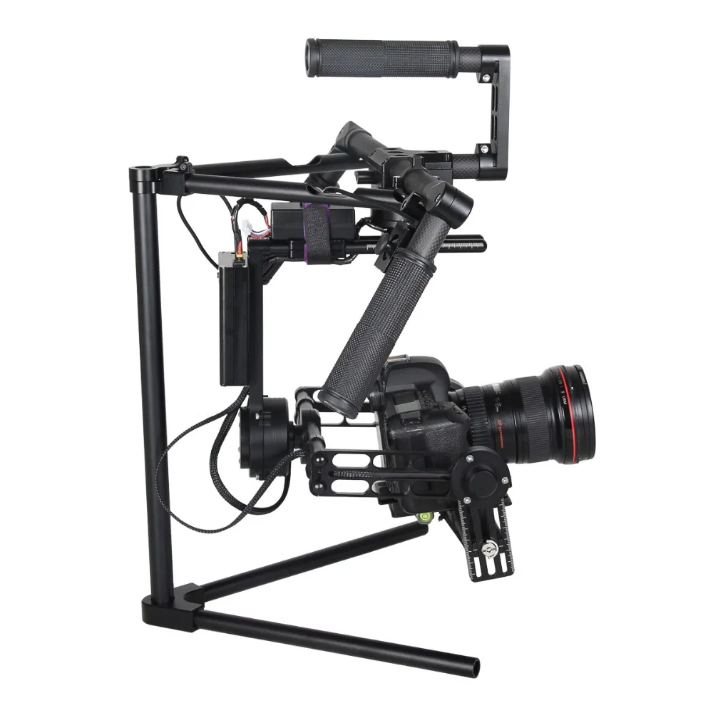 Professional G2 Plus Folding 3 Axis Gimbal Stabilizer for Kinds of DSLR Camera With Adjusted Bracket
