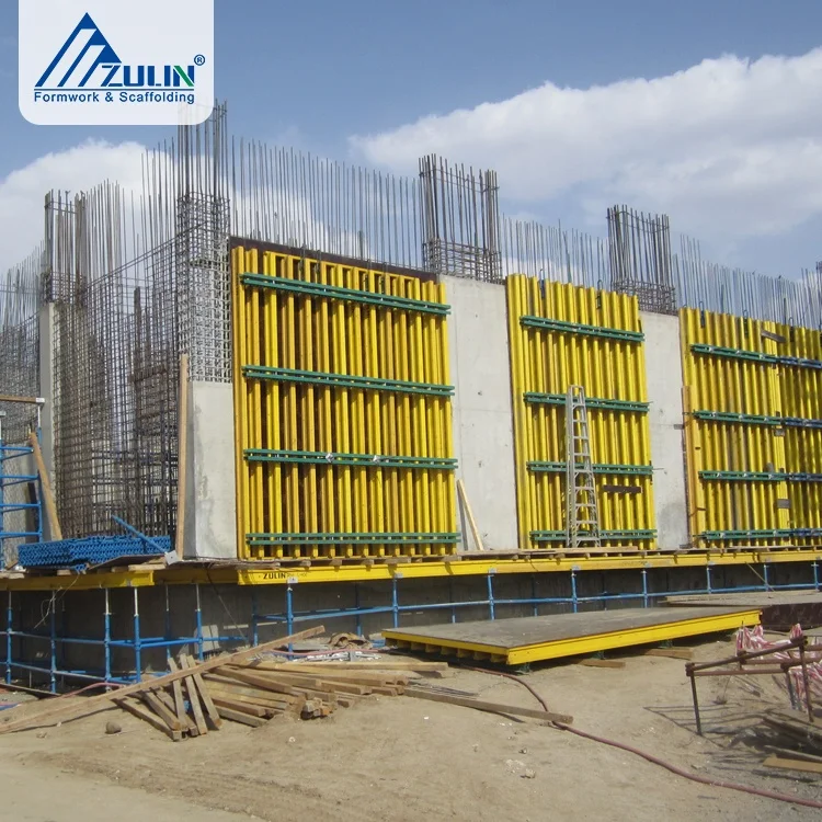 ZULIN Steel Shuttering Formwork Plates System for Concrete Wall and Column Slab Pouring