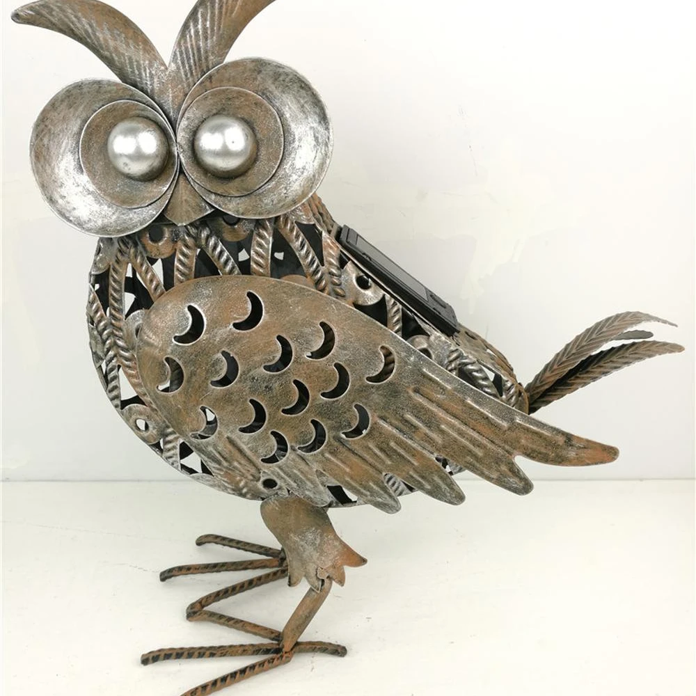 Metal Owl Outdoor Iron Animal Garden - Buy Animal Metal Garden Art,Metal  Animal Garden Ornaments,Cast Iron Garden Animals Product on 