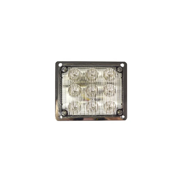 لوحة تثبيت من الفولاذ المقاوم للصدأ مع إضاءة LED من طراز LYAF لإضاءة السطح المنخفضة البارزة