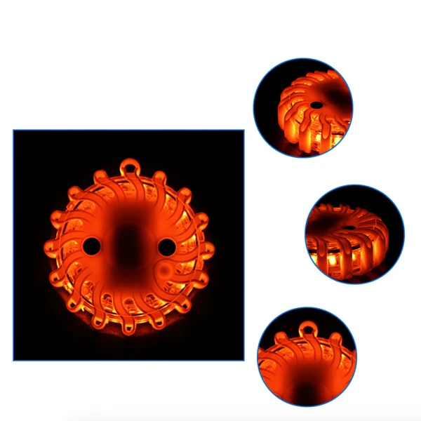 Лидер продаж, перезаряжаемый стробоскоп, предупреждающий дорожный фонарь, Мигающий Желтый СВЕТОДИОДНЫЙ дорожный фонарь