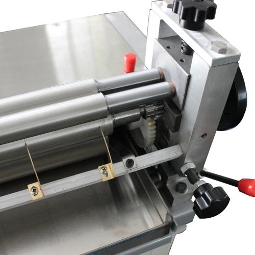 JS-500A Manual Paper Animal Glue Gluing Machine One Side Gluing Machine Cardboard Gluing Machine