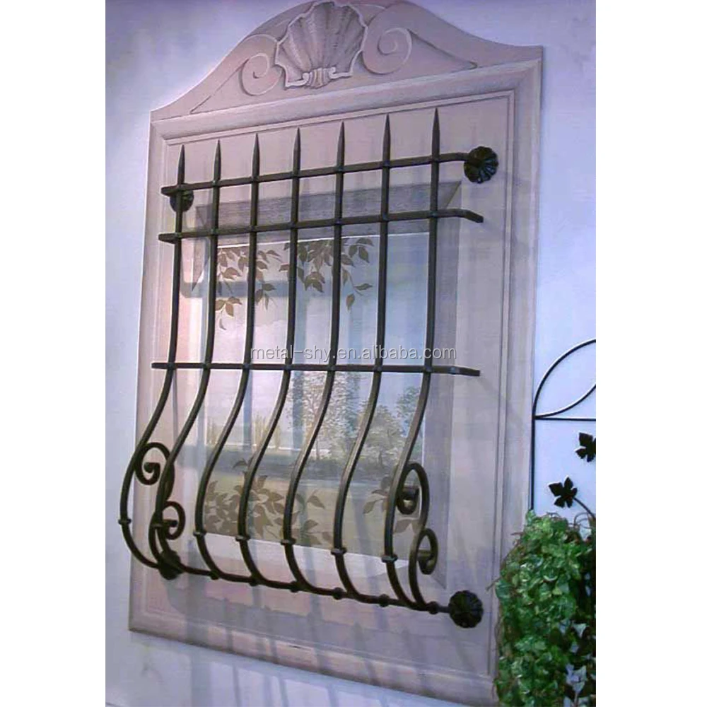 Cast Iron Balcony Railing Designs/ Iron Balcony Grill Designs