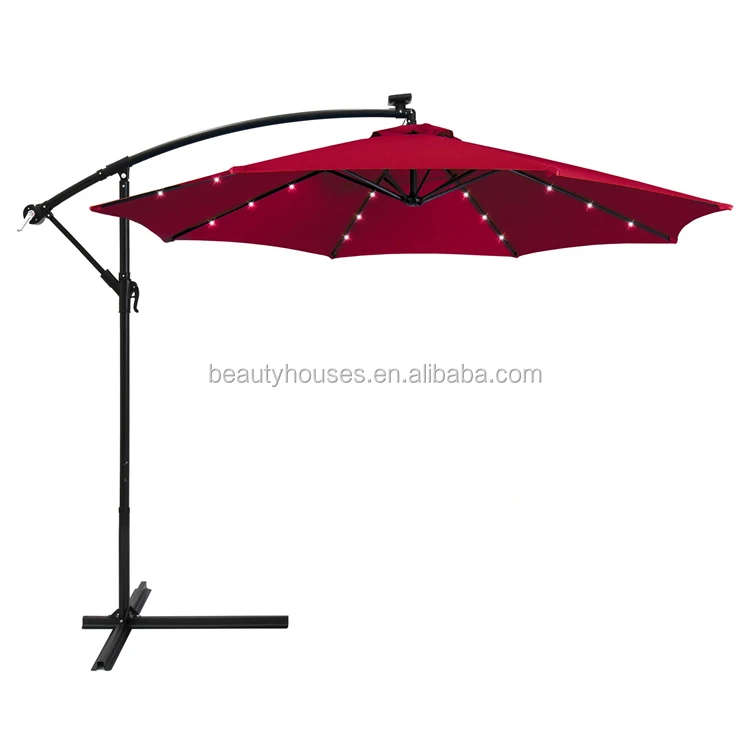 led hanging umbrella