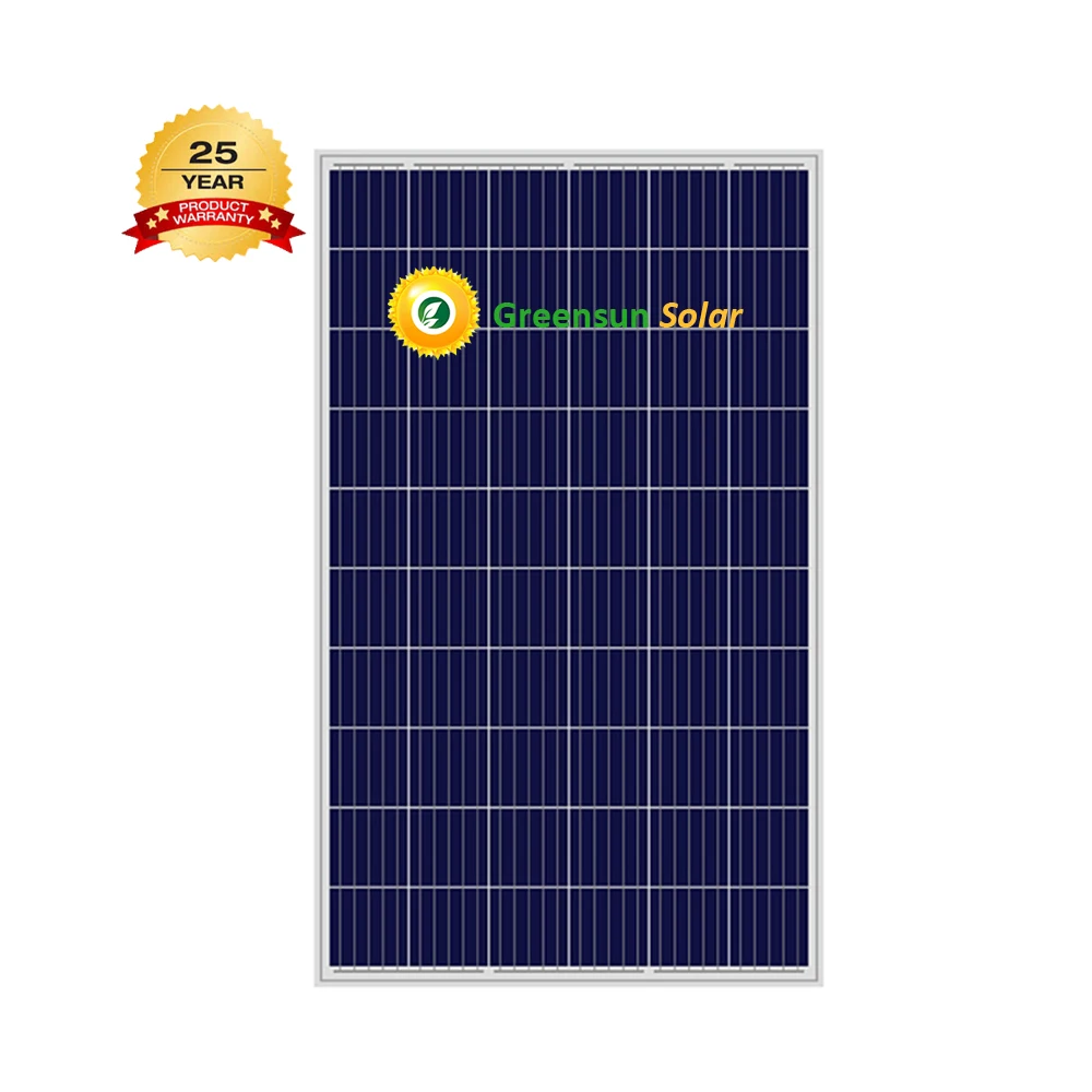 Greensun 260 Watt Photovoltaic Solar Panls Poly Solar Panel For Home Electricity 260W