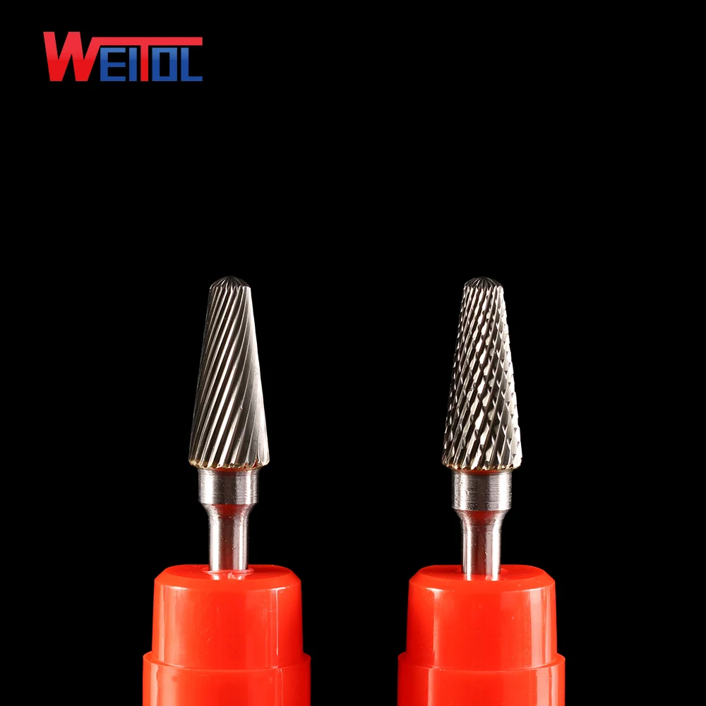 
 WEITOL Type L carbide rotary file High seed metal grinding tools metal burrs  