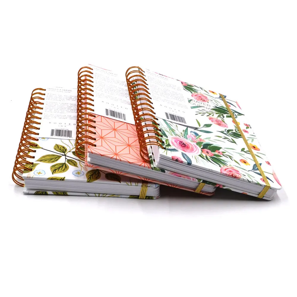 Custom Paperback  Spiral Paper School Notebook Classmate Notebook Printing
