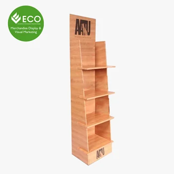 Hot Sale Wooden Display Stand Case Retail Clothing Display Rack Wood Display for Promotion