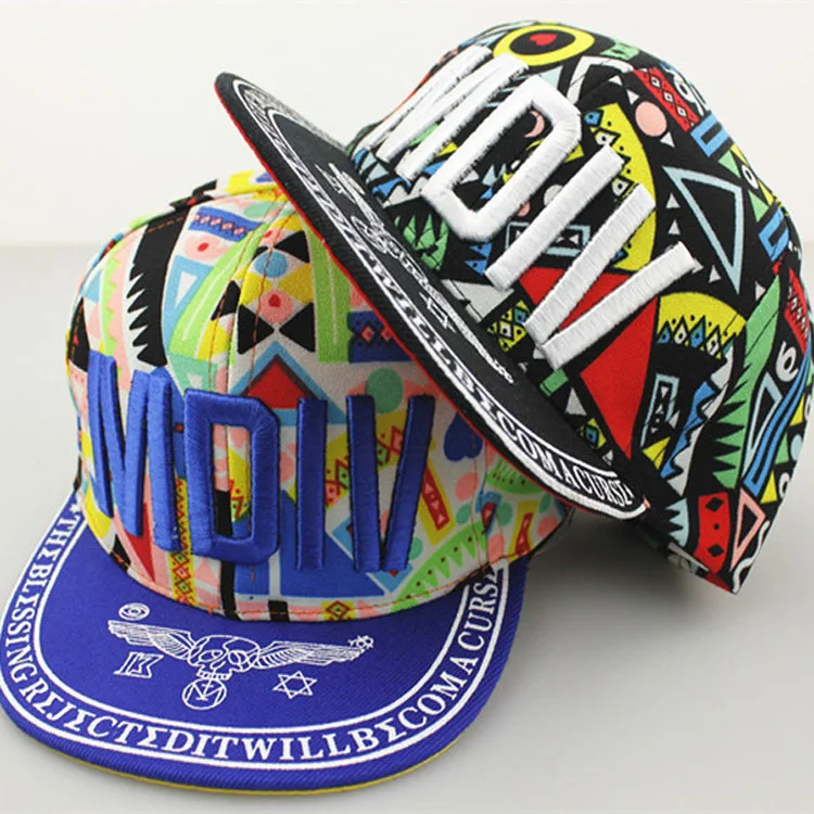 Hats Cap Gorras Planas The New Children s Hip Hop Mdiv Embroidery Cloth Hat Color Of