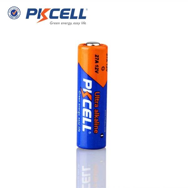 5pcs per pack PKCELL 12V 27A button cell alkaline battery
