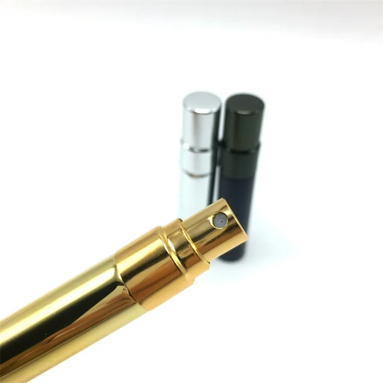 Mini Portable 5ml Glass Perfume Bottle Empty Refillable with Crown Cap Free Sample MOQ 100pcs