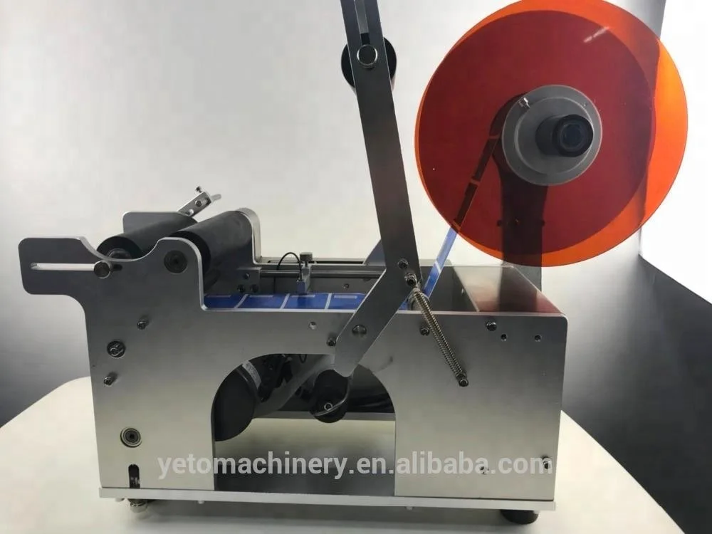 Factory Price Small Manual Bottle Labeling Machine /round Bottle Vials