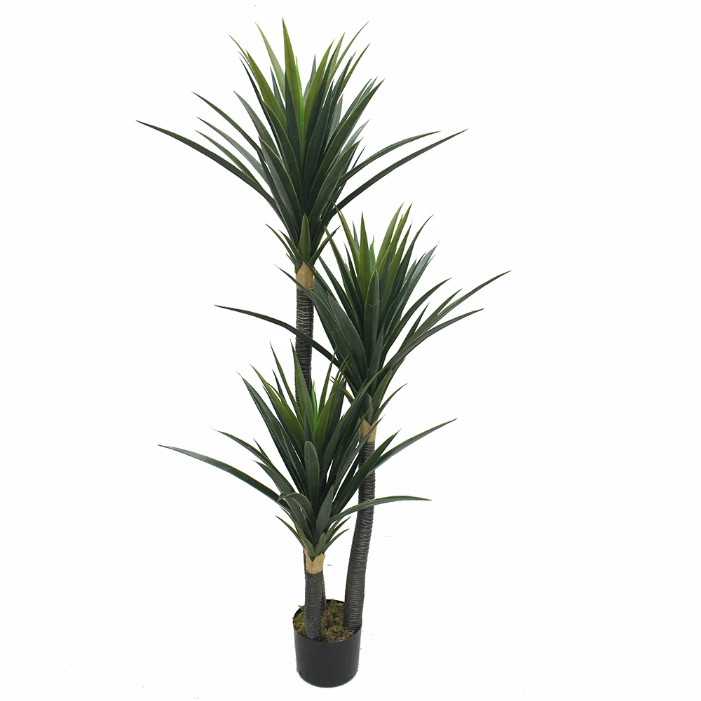 new product potted plants artificial yucca plants with pot for