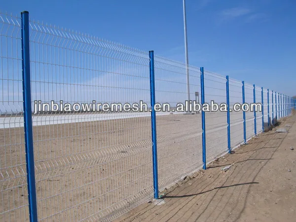 product 6 gauge galvanized welded curved 3d wire mesh fence razor barbed panels-17