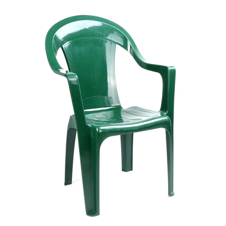 Пластиковое кресло с высокой спинкой, прочный пластиковый стул