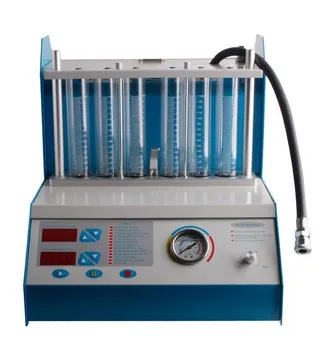 6 Injectors Ultrasonic Fuel Injector Cleaning Machine  MSTA360 for Gas Cars