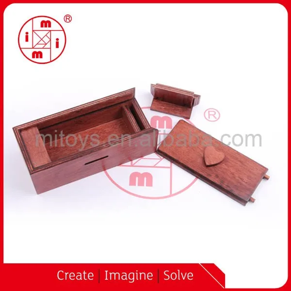Wooden Magic Cube Magic Trick Wooden Puzzle Box Buy Wooden Puzzle Box