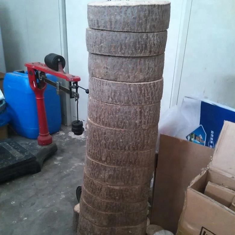 Pao Tong Log Cut Paulownia Trunk Cut Slice with Clearly Rings for Reference