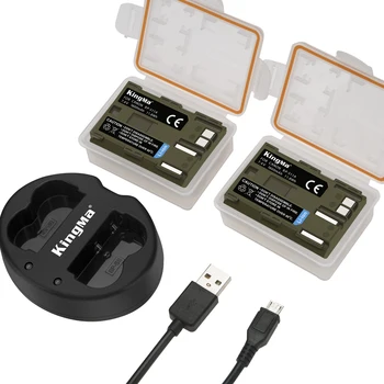 DSTE Double Chargeur USB avec écran LCD Compatible pour BP-511 BP511 DSTE Double Chargeur USB avec écran LCD Compatible pour BP-511 BP511