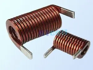 High Current High Power Flat Copper Wire Inductor Air Core Bobina with High Inductance Winding Coil