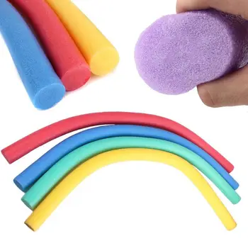 Nouilles De Piscine En Mousse EPE – Flotteur D’entraînement Creux 6 X 120 Cm, Arc-en-ciel, Pour Enfant Et Adulte, Piscine, Plage, Bain, Décoration Festive