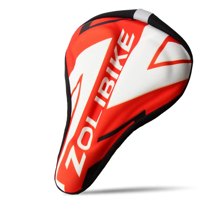 ZOLi Z3203 аксессуары для оборудования для верховой езды Горный Дорожный велосипед 3D Силиконовый утолщенный удобный декоративный чехол для подушки