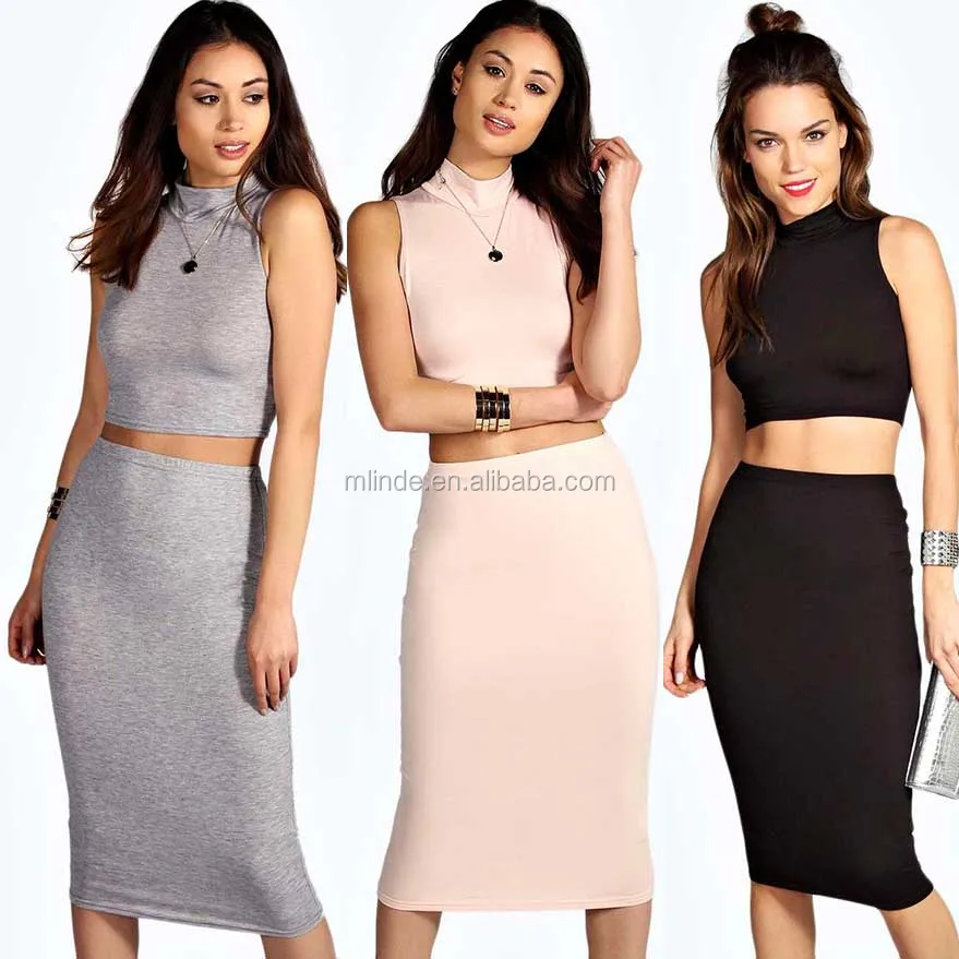 bodycon skirt co ord