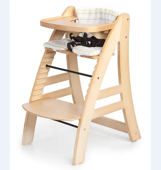 adjustable wooden highchair