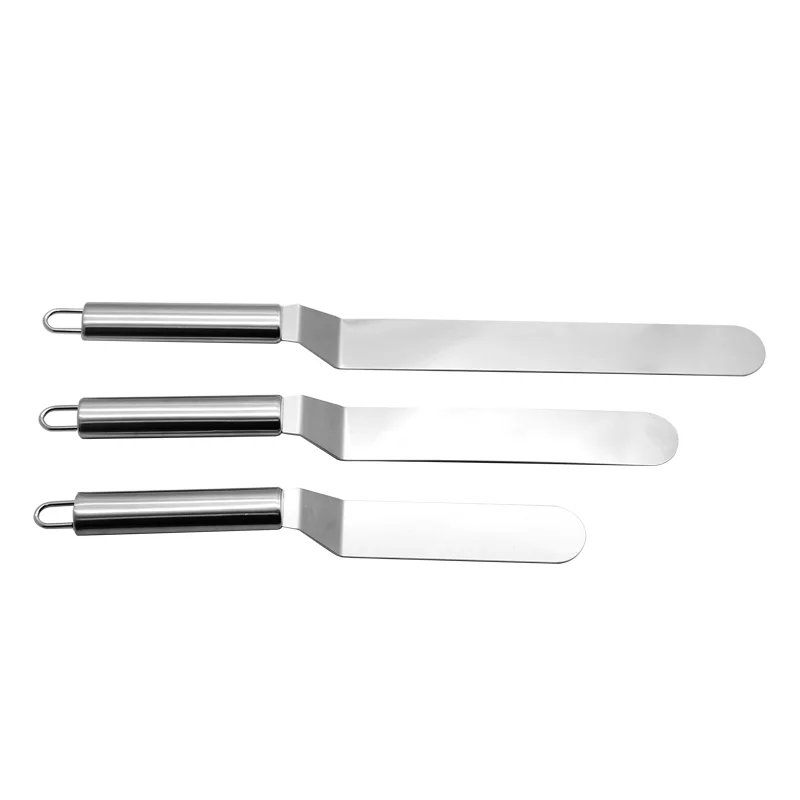 Cake Decorating Tools Stainless Steel Icing Spatula Set Cake Cream