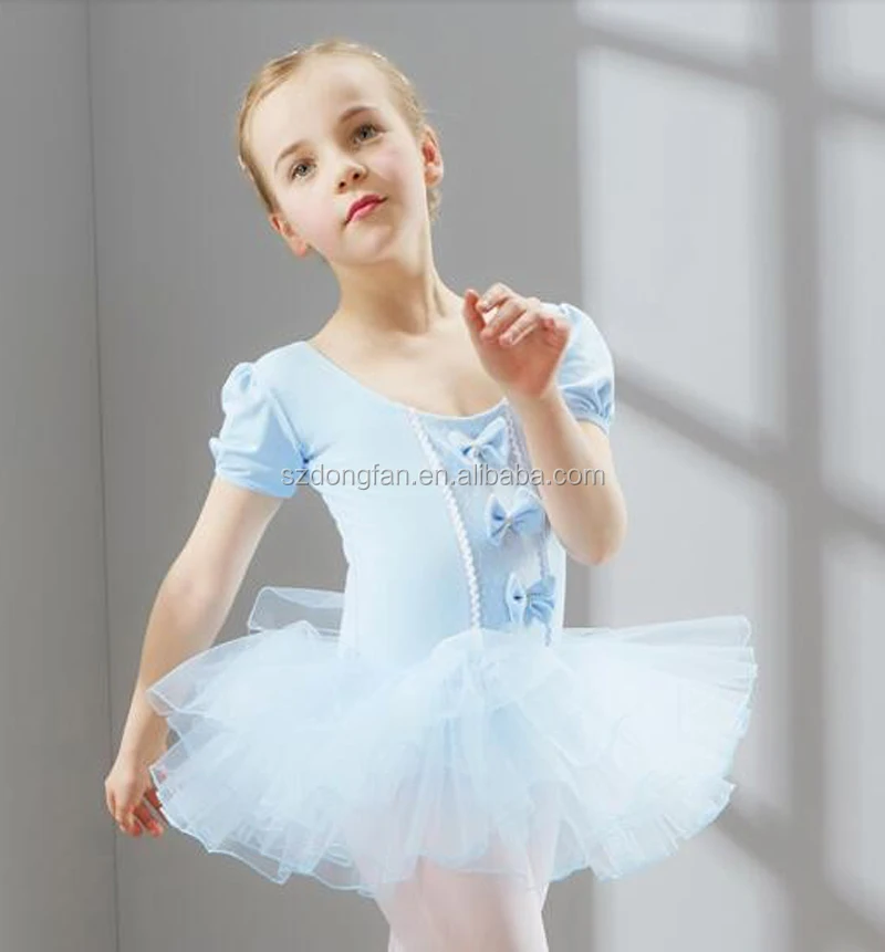 Costume de danse Tutu de Ballet pour filles, robe de léotard pour