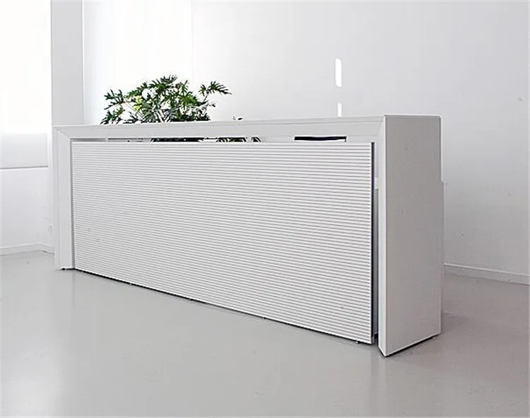 Custom Reception Desk Beauty Salon Store Display Desk Modern Counter Design