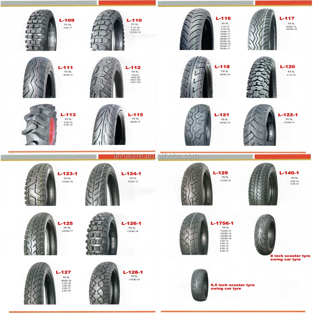 Tubeless Front And Rear Motorcycle Tire 4 00 14 4 50 14 5 00 14 Moto Cross Dirt Pit Off Road Bike Tyre