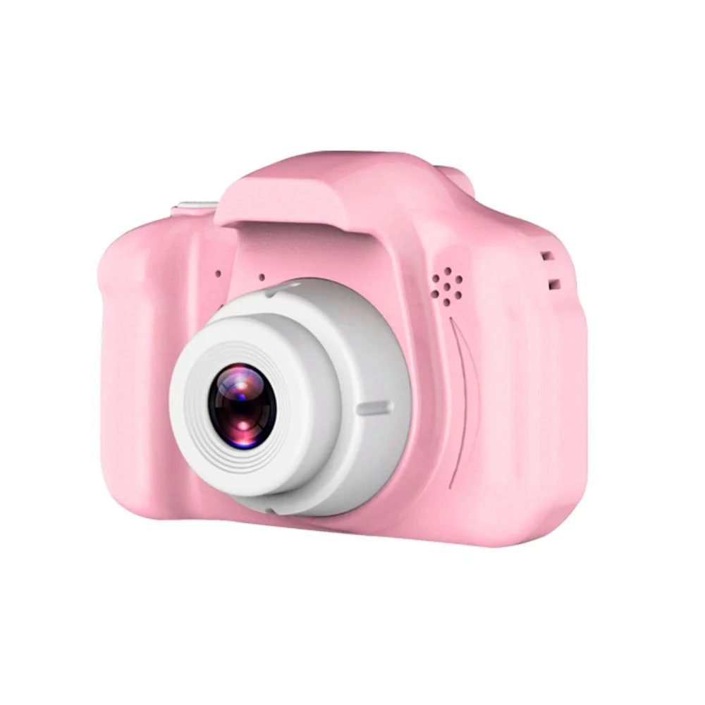 8GB SD TF Card 2" Inch Pink Kids Children Digital Camera 1080P HD Photo Video 