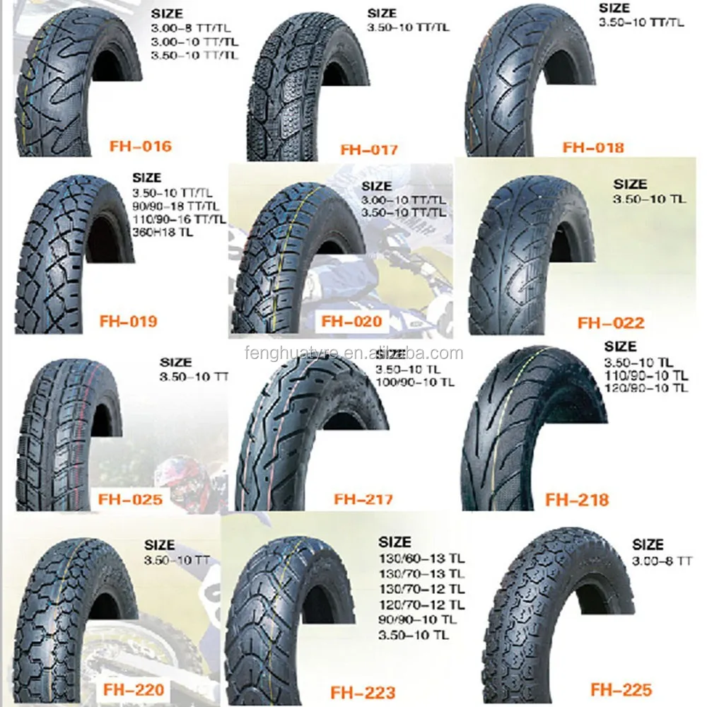 Motorcycle Tubeless Tire For Sale 