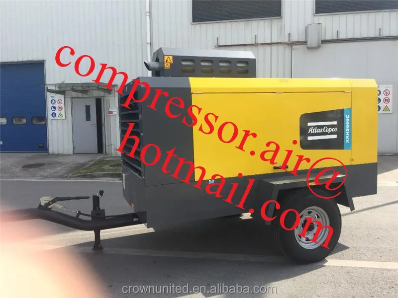 Model XAXS600 Cd Atlas Copco Portable Air Compressor