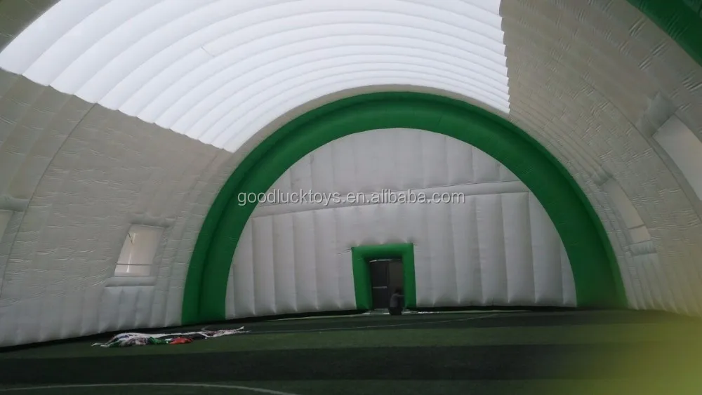 Inflatable Tennis Court Cover Tent, Giant Greenhouse air Structure, Huge air House