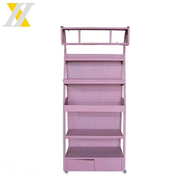 Marketlab Racks Pink Display Racks Floor Standing Multilayer Craft Show Metal