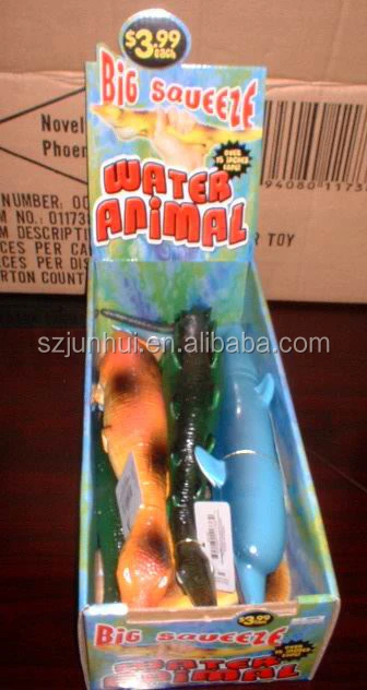 Soft Plastic Large Sea Animals Squishy Big Plastic Toys