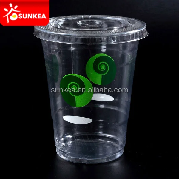 Disposable PET Plastic Juice Cups and Lids - Buy Plastic Juice Cups,  Plastic Cups, PET Plastic Cups Product on Food Packaging - Shanghai SUNKEA  Packaging Co., Ltd.