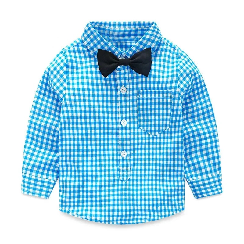 Высококачественный яркий хлопковый сетчатый костюм с длинными рукавами и джинсовыми шортами комплект для мальчиков эксклюзивная одежда