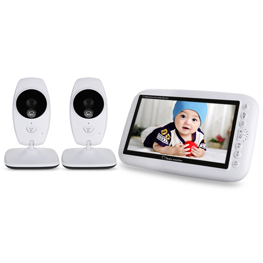 Babyphone moniteur sans fil vidéo couleur surveillance bébé Radio Nounou Vision 