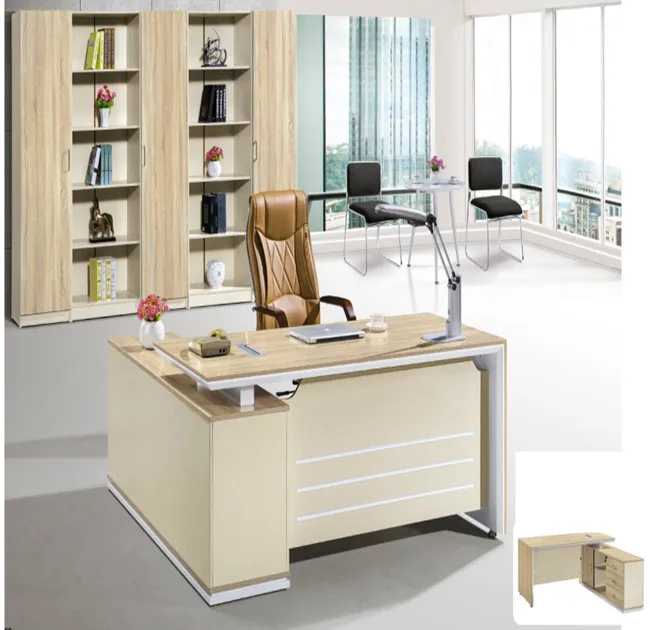 Buy Large L Shaped Contemporary Executive Office Desk Modern Office Desk  Executive Desk Luxury Office Furniture from Guangzhou Sunshine Furniture  Co., Ltd., China