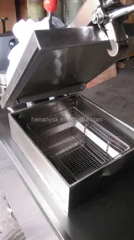 YXY-25ガスチキンディープフライヤーダックチキン圧力フライヤー販売用